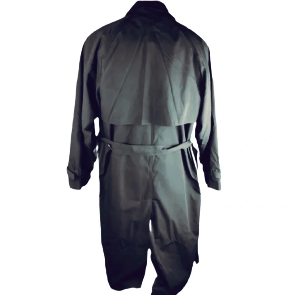London Fog London Club Double Breasted Lined Trench Coat Size 40L